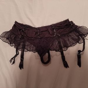 La Senza garter thong